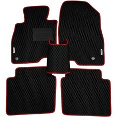 Автомобильные коврики ЭВА (EVA) для MAZDA 6 (III) (GJ) / Мазда 6 / 2012-н. в. + подпятник + 2 логотипа АвтоЕва.рф