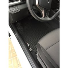 Автомобильные коврики ЭВА (EVA) для Huyndai Solaris II / Хендай Солярис 2 / 2017 - 2020 + логотип АвтоЕва.рф