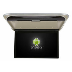 Автомобильный потолочный монитор 17,3" ERGO ER1750AN на ANDROID (бежевый)