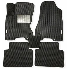 Автомобильные коврики ЭВА (EVA) для NISSAN X-TRAIL (II) / Ниссан Икс-Трейл (Т31) / 2007-2015 + подпятник + 2 логотипа АвтоЕва.рф