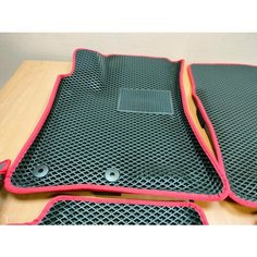 3D eva коврики с бортами, с подпятником на автомобиль Nissan Qashqai J10 Ниссан Кашкай черные Эва коврики 2006-2013 Carply