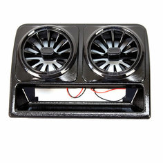 Сопло ВАЗ 2110 центральное панели приборов в стиле АМГ AMG с регулировкой, синяя led подсветка Нет бренда