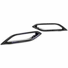 Вставки заднего бампера Веста NG с 2022 г. в. цвет черный лак 2шт. Нет бренда