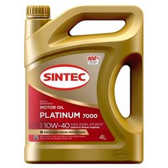 Моторное масло Sintec Platinum 7000 10W-40 A3/B4 4л