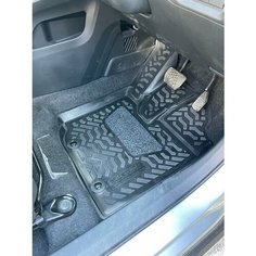 Коврики Aileron в салон автомобиля полиуретан Toyota Raize/Daihatsu Rocky 2WD/4WD (Правый руль) (2019-) (3D с подпятником) (Крепеж)