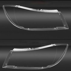 Стекла на фары Lifan Solano 2008-2014, комплект (левое, правое), GNX, поликарбонат, для автомобилей Лифан Солано