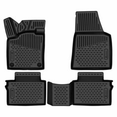 Коврики 3D салона для FAW Bestune B70 (2020-2024) / Фау Бестун Б70 Element