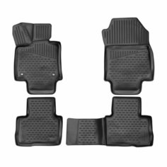 Коврики салона 3D для Toyota RAV4 (2019-2024) / Тойота РАВ4 5 поколение Element