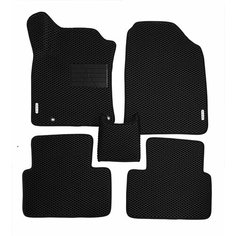 Автомобильные коврики (автоковрики) ЭВА / EVA / ЕВА для KIA CEED (III) универcал / Киа Сид 3 универсал / 2018 - н. в. + подпятник + 2 логотипа АвтоЕва.рф