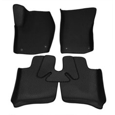 Автомобильные коврики (автоковрики) ЭВА / EVA / ЕВА c 3D бортами для VOLKSWAGEN POLO (VI) / Фльксваген Поло 6 лифтбек / 2020-н. в. АвтоЕва.рф