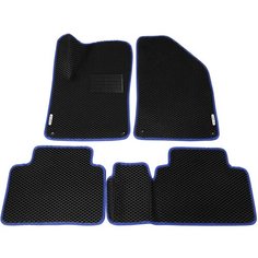 Автомобильные коврики ЭВА (EVA) для GEELY COOLRAY / Джили Кулрей (Belgee X50) 2019 - н. в. + подпятник + 2 логотипа АвтоЕва.рф