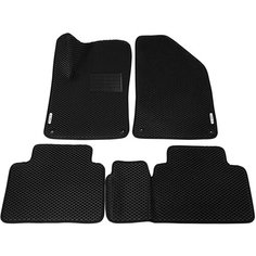 Автомобильные коврики ЭВА (EVA) для GEELY COOLRAY / Джили Кулрей (Belgee X50) 2019 - н. в. + подпятник + 2 логотипа АвтоЕва.рф