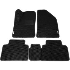 Автомобильные коврики ЭВА (EVA) для GEELY COOLRAY / Джили Кулрей (Belgee X50) 2019 - н. в. + подпятник + 2 логотипа АвтоЕва.рф