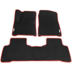 Автомобильные коврики (автоковрики) ЭВА / EVA / ЕВА для SSANGYONG ACTYON (II) / СсангЙонг Актион / 2010-2020 + подпятник + 2 логотипа АвтоЕва.рф