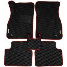 Автомобильные коврики (автоковрики) ЭВА / EVA / ЕВА для OPEL INSIGNIA / Опель Инсигния / 2008 - 2017 г. в. + подпятник + 2 логотипа АвтоЕва.рф