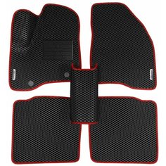 Автомобильные коврики (автоковрики) ЭВА / EVA / ЕВА для FORD EXPLORER (V) / Форд Эксплорер 5 / 2010 - 2019 г. в. + подпятник + 2 логотипа АвтоЕва.рф