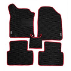 Автомобильные коврики (автоковрики) ЭВА / EVA / ЕВА для KIA CEED (III) универcал / Киа Сид 3 универсал / 2018 - н. в. + подпятник + 2 логотипа АвтоЕва.рф