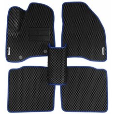 Автомобильные коврики (автоковрики) ЭВА / EVA / ЕВА для FORD EXPLORER (V) / Форд Эксплорер 5 / 2010 - 2019 г. в. + подпятник + 2 логотипа АвтоЕва.рф