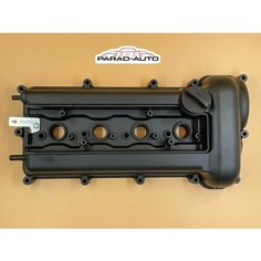 Алюминиевая черная клапанная крышка с прокладкой HYUNDAI SOLARIS/ CRETA /ELANTRA /KIA CEED/ CERATO /RIO 1.6L G4FC G4FA Арт:224102B100/224102B002/224102B000 Parad Auto