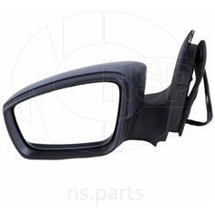 Зеркало боковое левое VOLKSWAGEN Polo V sedan 2009 - 2020 (эл. обогр.) в сборе с крышкой NSP