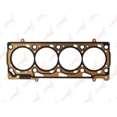 Прокладка ГБЦ LYNXauto SH-0202. Для: Audi, Ауди A2 1.4 00-05, Skoda, Шкода, Fabia(Фабия) I-II 1.4 99-10 / Octavia(Октавия)(1U/1Z) 1.4 00-13 / Roomster