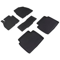 Резиновые коврики с высоким бортом Seintex для Mazda 6 new 2012-н. в.