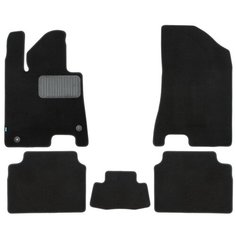 Коврики в салон Klever Premium KIA K5 2020-, сед, 5 шт. (текстиль) / Киа К5 Клевер