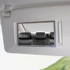 Зеркало в салон автомобиля на солнцезащитный козырек 150х80 мм De Va Bo Auto