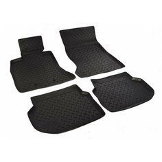 Коврики салона для BMW 5-Серия F10 седан 2010-2013 / БМВ 5 Серии Nor Plast