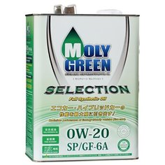 Масло моторное 0W20 Moly Green Selection SP/GF-6A