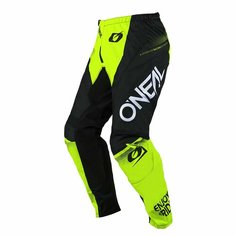 Штаны кросс-эндуро ONEAL Element Racewear V.25, мужской(ие), черный/желтый, размер 38/54