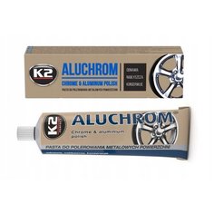 Паста для полировки метала хрома K2 Aluchrom 120гр