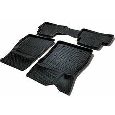 Резиновые 3D Premium коврики в салон SRTK для Nissan JUKE YF15 [2010-2019]