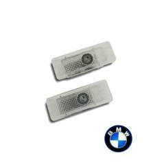 Штатная подсветка дверей с логотипом № PMC-B5 BMW 5 E39 (99-06) / X5 E53 (95-02) / Z8 E52 (00-03) SLK Fireworks