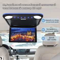 Потолочный автомобильный монитор OUTDOES с разрешением 1920х1080, поддержкой MP3, HDMI