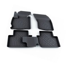 Коврики в салон полиуретан комплект Mitsubishi Outlander XL 2006- АгатэК