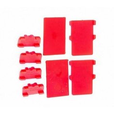 Прокладки рессоры УАЗ 3163-2912080/-10/-20 межлистовые, к-т 8 шт полиуретан (антискрип) Нет бренда