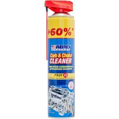 ABRO Очиститель карбюратора PROF XL 650 мл спрей помощник ABRO MASTERS