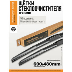 Щетки стеклоочистителя 600 480 / дворники на Ниссан Патфайндер, дворники на Nissan Pathfinder Нет бренда