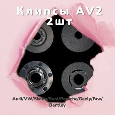 Крепеж (клипса) автомобильных ковриков для VW, Audi, Seat, Skoda, Porsche, Bentley, Geely, FAW Нет бренда