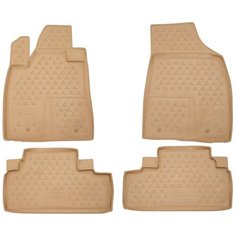 Коврики в салон автомобиля LEXUS RX350 2009-2012 4шт. (бежевые) Element