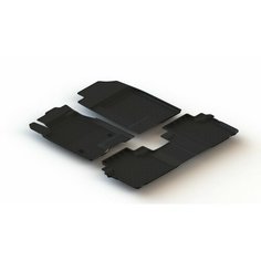 Резиновые коврики с высоким бортиком Haval M6 2021- / Хавал М6 с 2021 года Sei Ntex