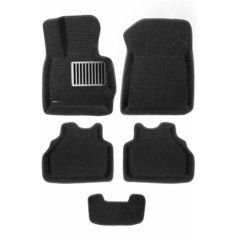 Коврики в салон текстиль 3D Lux (чёрные) Euromat для BMW X3 (2010-2017), BMW X4 (2014-2018)