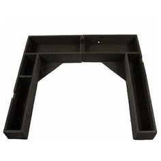 Ящики из фанеры карпет Renault Duster / Рено Дастер с 2009-н. в, 4*4 (вместо пенопласта) Arm Auto