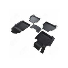 Коврики автомобильные в салон 3D LUX для BMW X3 F25 (2010-2017) / Автоковрики резиновые с бортом для БМВ Икс 3 Ф25 Srtk