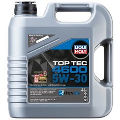 Минеральное моторное масло LIQUI MOLY Top Tec 4600 5W-30, 4 л, 1 шт.
