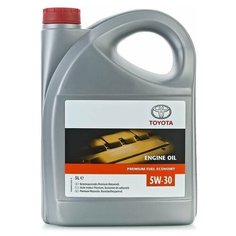 Синтетическое моторное масло TOYOTA Premium Fuel Economy 5W-30, 5 л, 1 шт.