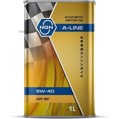 Масло моторное синтетическое NGN A-line SP 5w40 1л (жесть)