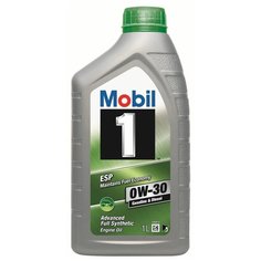 Синтетическое моторное масло Mobil 1 ESP 0W-30, 1 л.