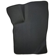 Коврик ЕВА (EVA, ЭВА) для Lada Granta (2011-н. в.) водительский / Лада Гранта / Черные соты / Черный кант Evaformat